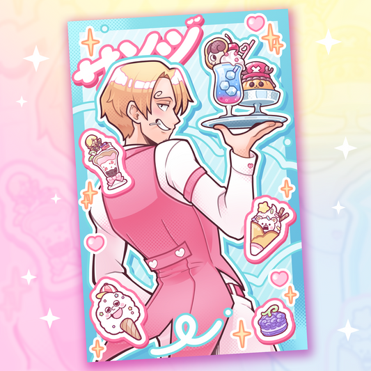 Sanji Small Print - 5,5x8,5"