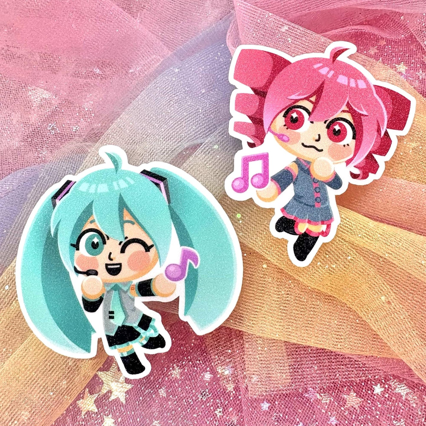 Vocaloid Stickers - Mii Miku Teto