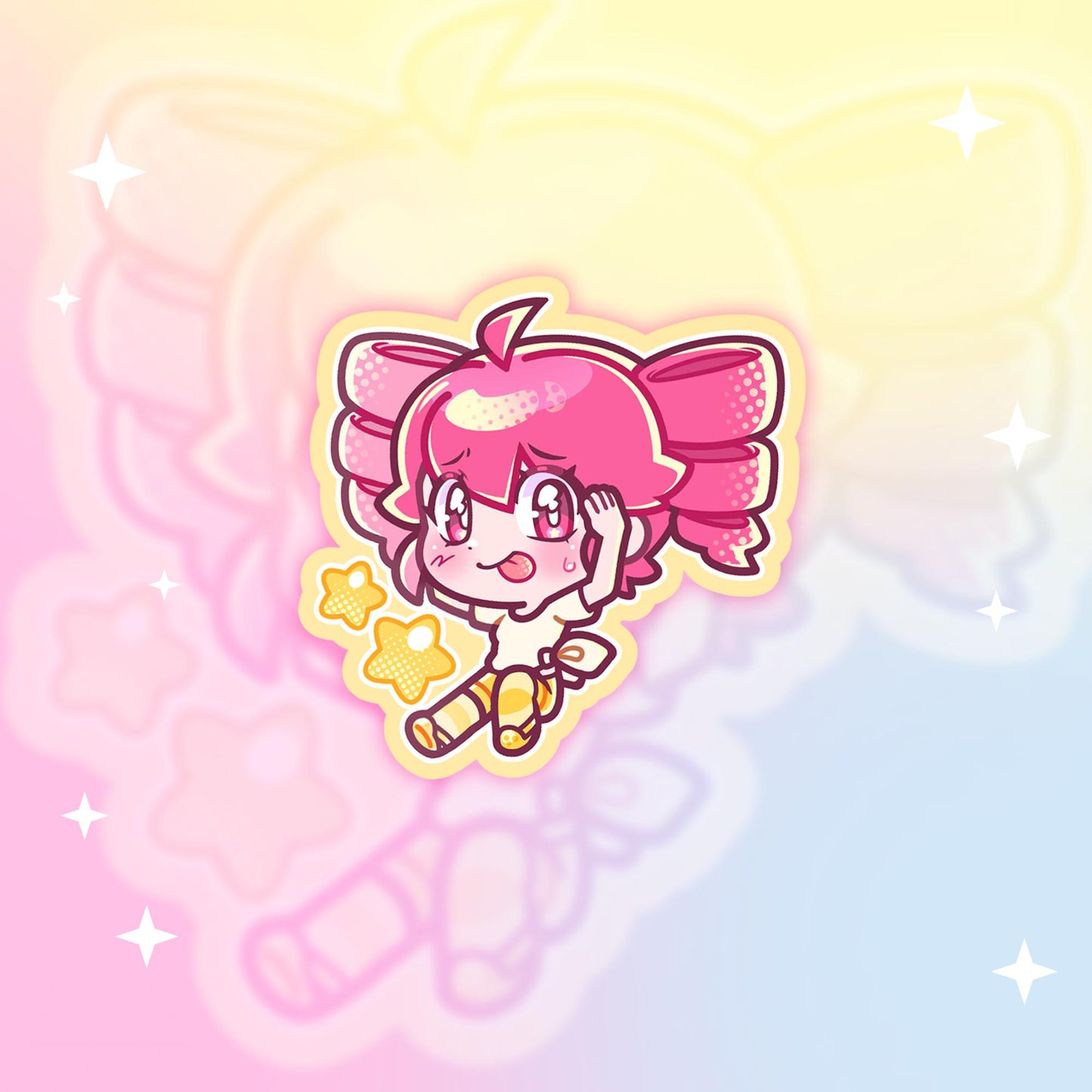 Vocaloid Stickers - Kasane Teto Hatsune Miku Adachi Rei Kasane Ted