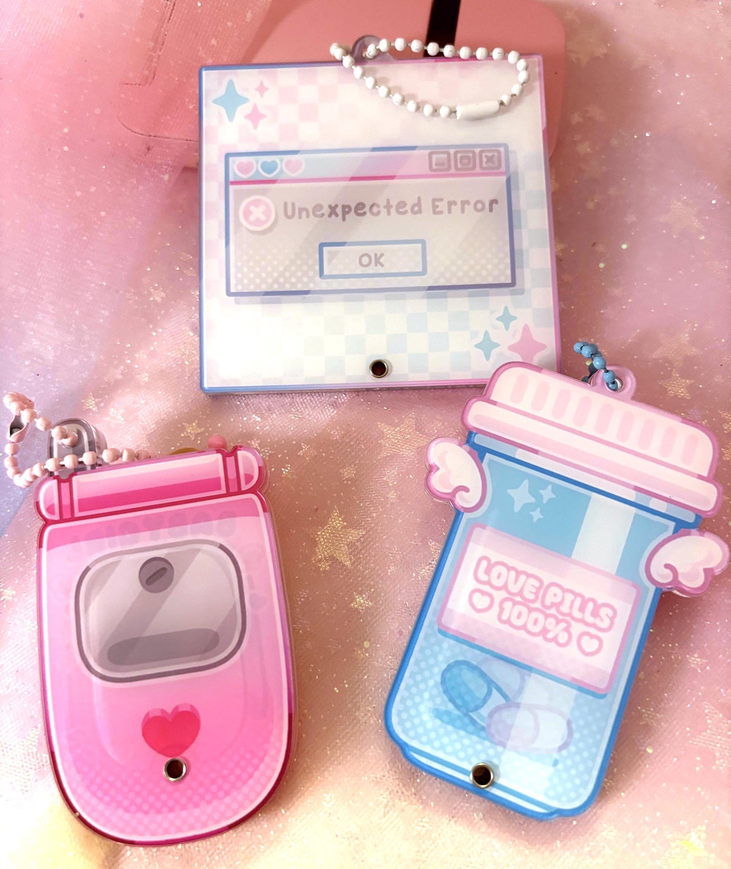 Openable Shaker Keychains General