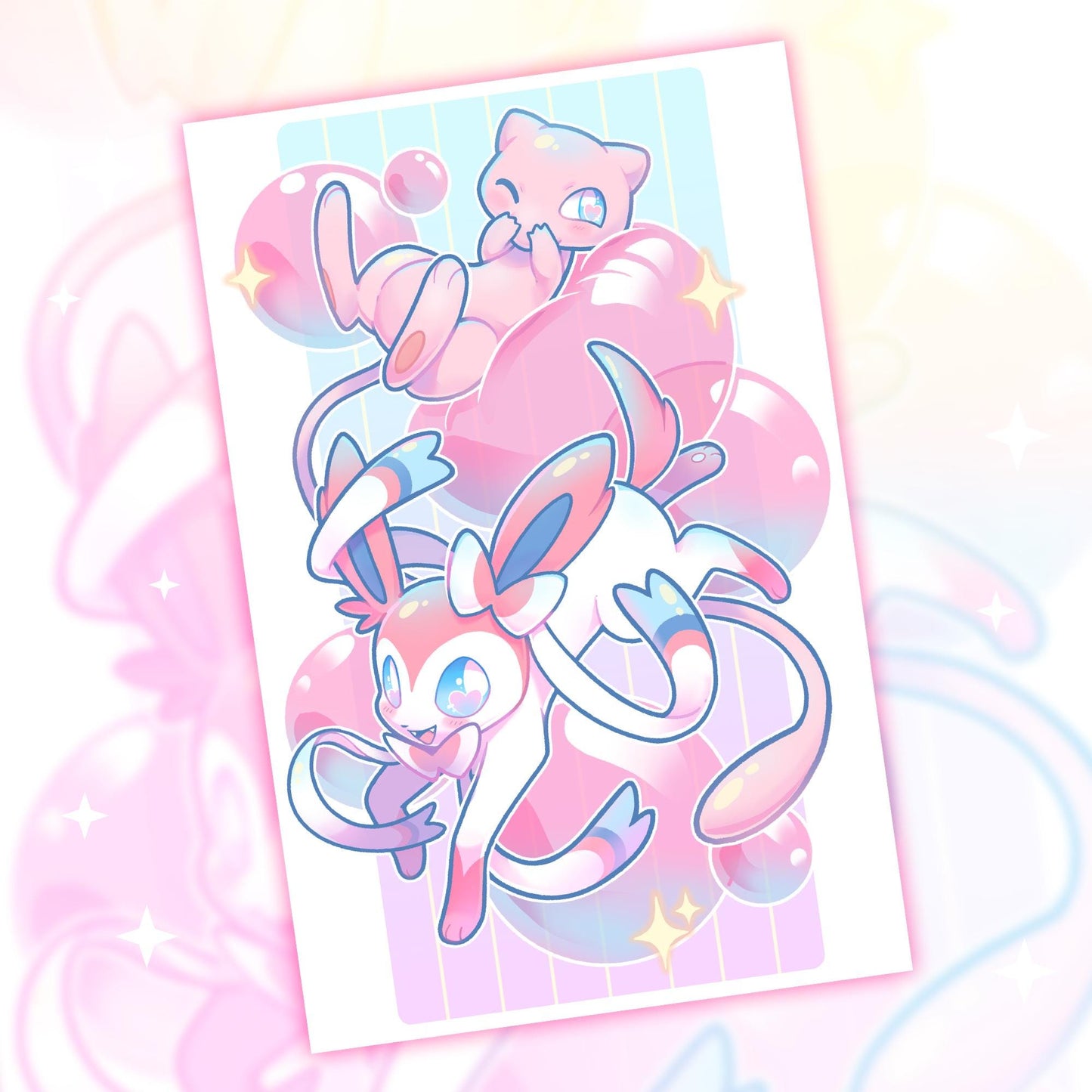 Pink Friends Small Print - 5,5x8,5"