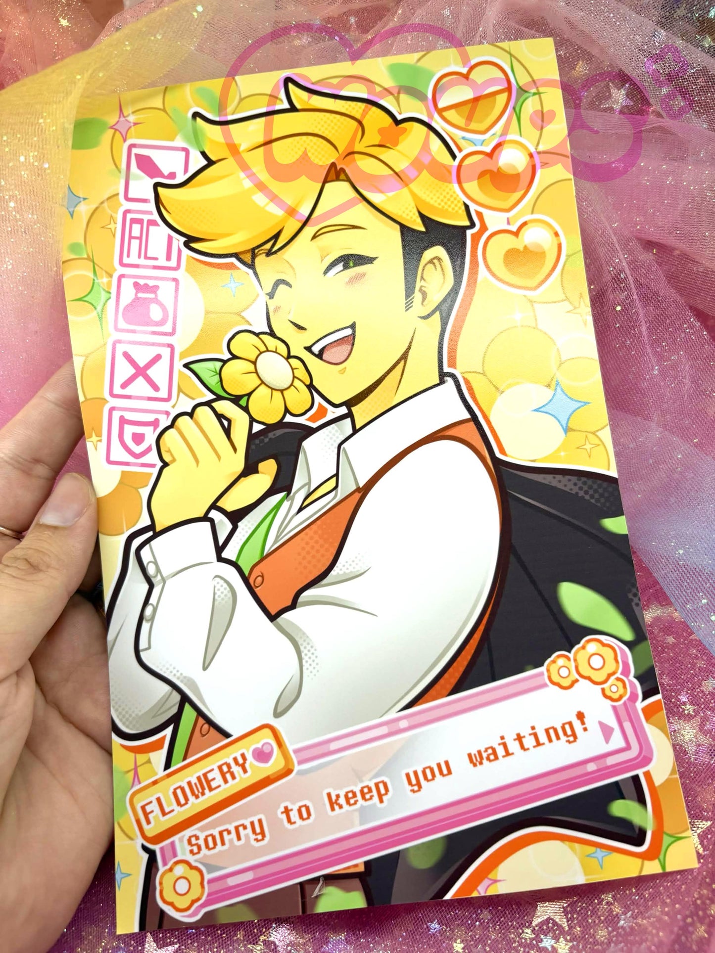 Flowery Small Print - 5,5x8,5"