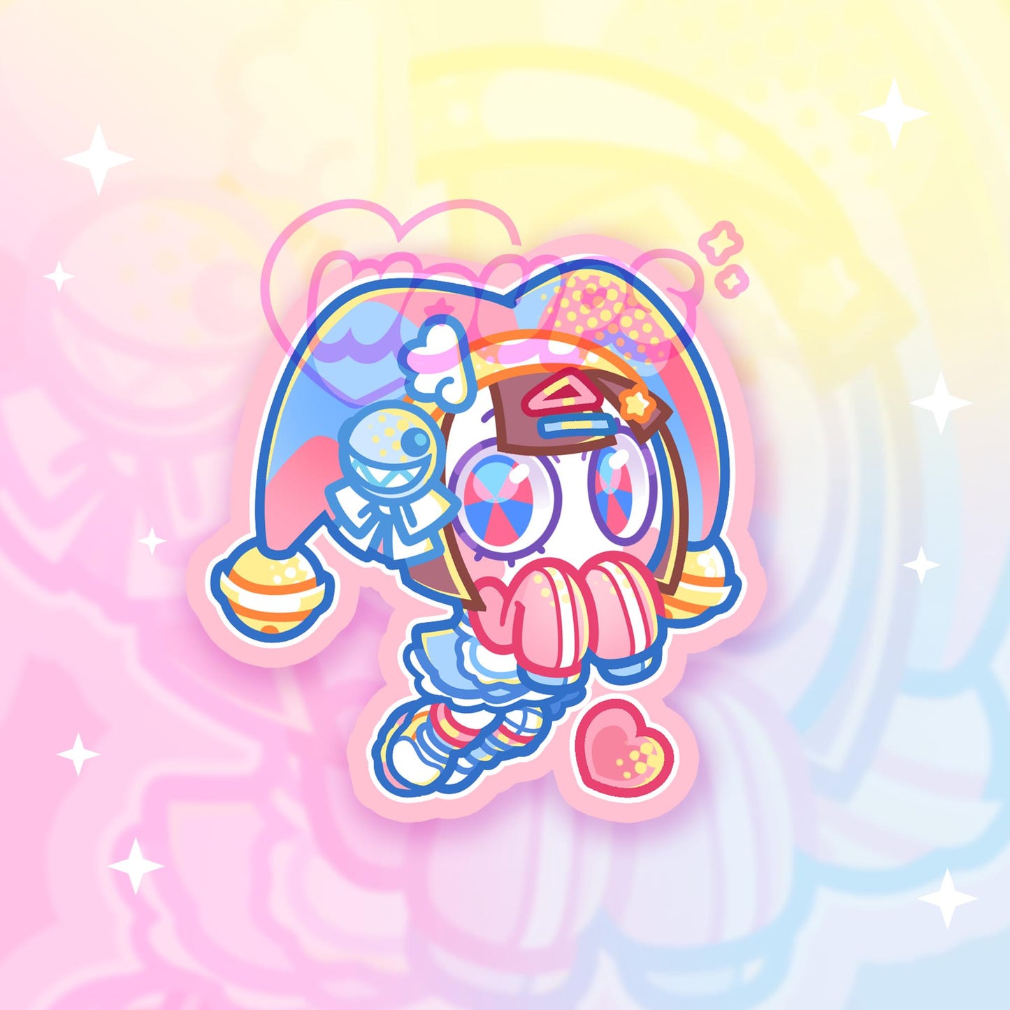 TADC Stickers - Pomni Jax