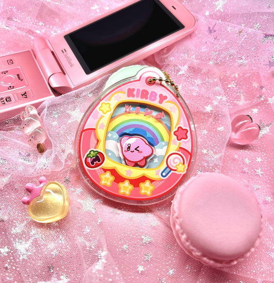Tamagotchi - Kirby Shaker Keychain