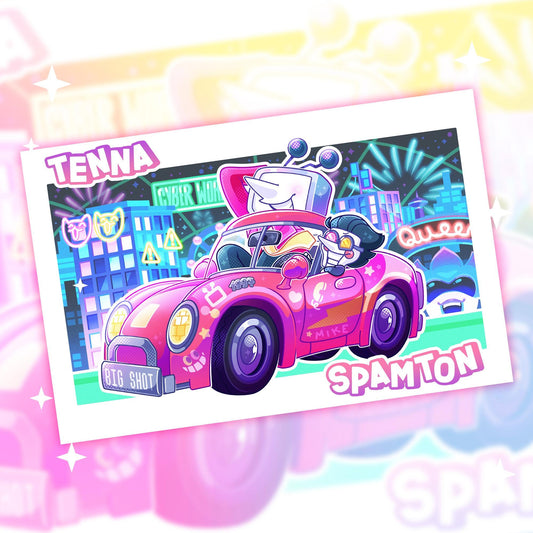 Spamton & Tenna Small Print - 5,5x8,5"