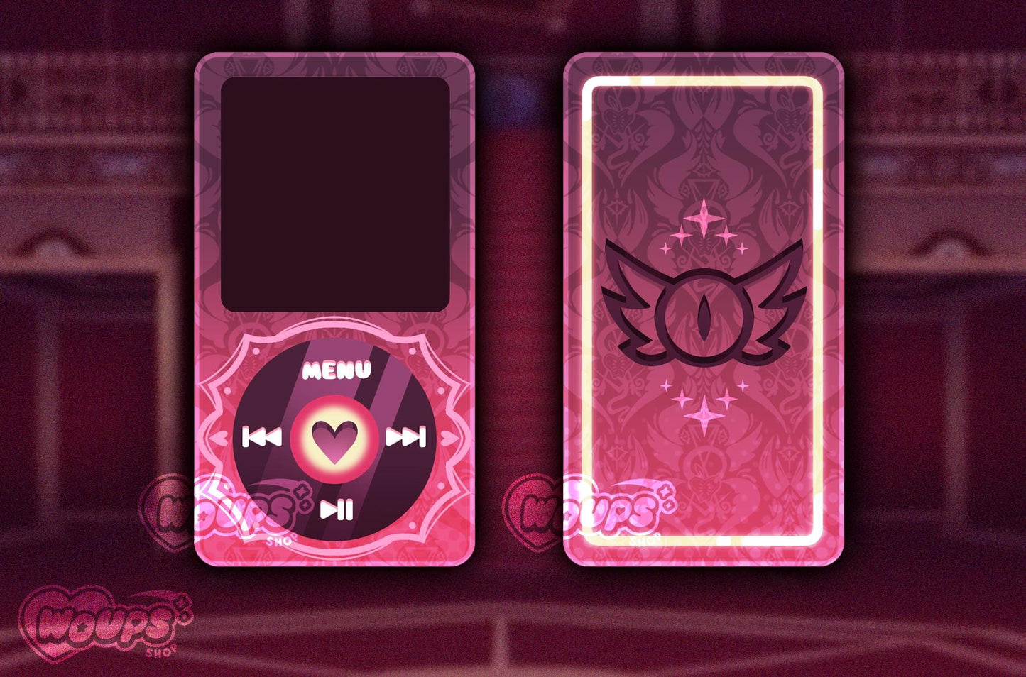 Hazbin Hotel MP3 - Openable Customizable Keychain Songs Charm
